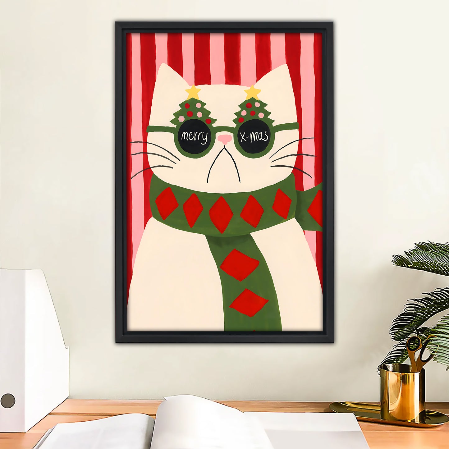 Christmas Wall Art – Festive Canvas Decor for Holiday Homes | Liberty Signs #SZ125