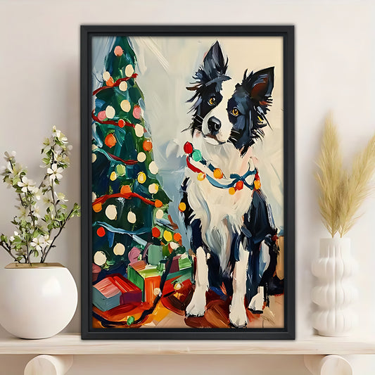 Funny Dog Art - Canvas Wall Art - Abstract Funny Living Room Decor| Liberty Signs #SZ257