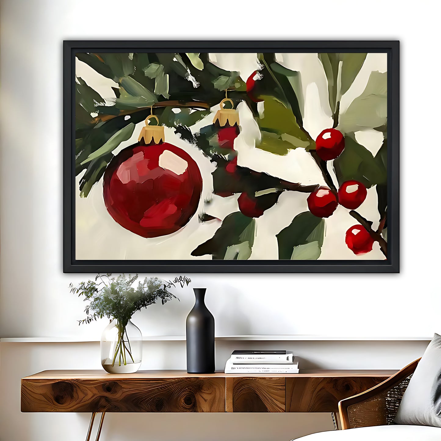 Christmas Wall Art – Festive Canvas Decor for Holiday Homes | Liberty Signs #HZ088