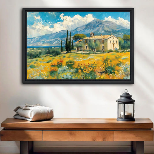 Oil Painting Landscape Art -  Canvas Wall Art - Landscape Design Living Room Decor |  Liberty Signs #HZ006