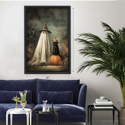 Halloween Collection -  Canvas Wall Art - Holiday Living Room Decor | Liberty Sign #SZ028