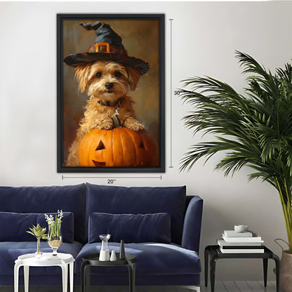 Funny dog Art - Canvas Wall Art - Abstract Funny Living Room Decor| Liberty Signs #SZ039