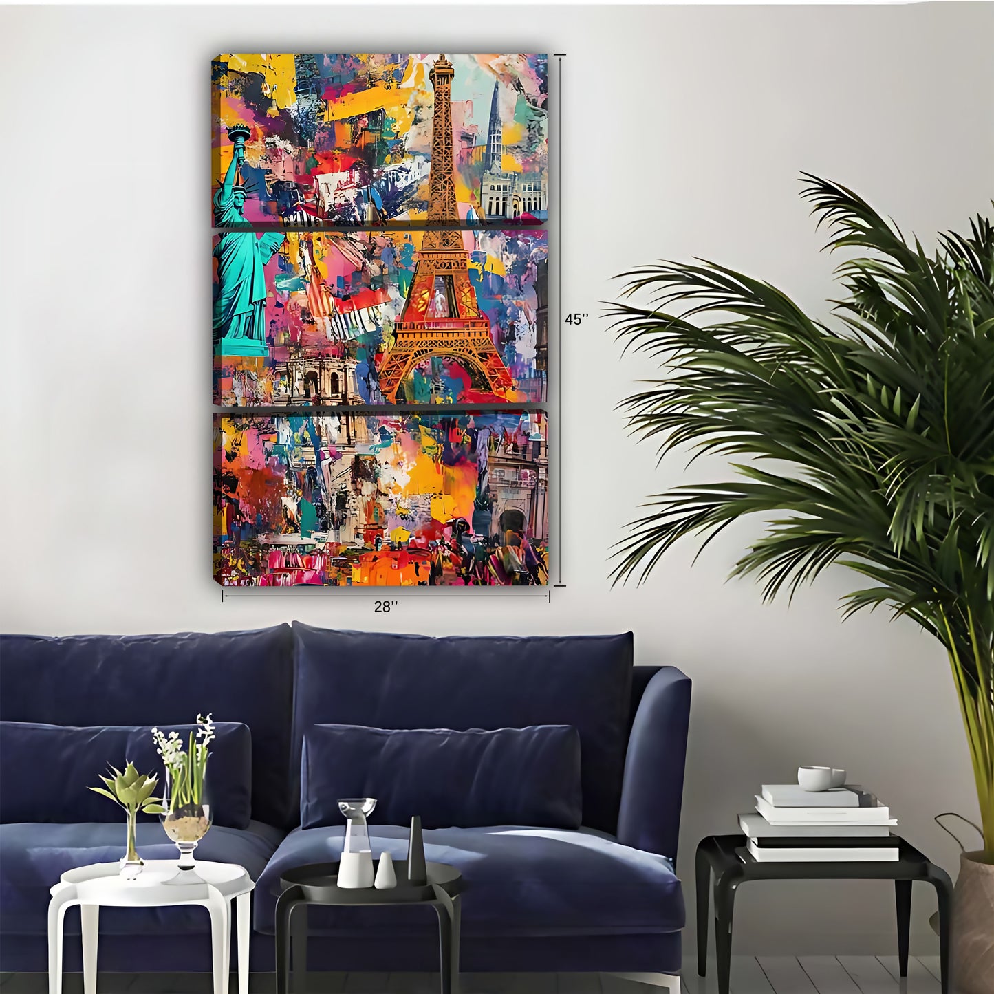 Neutral Abstract Framed Wall Art - Minimalist Line Art for Office or Studio Liberty Signs#SZ052