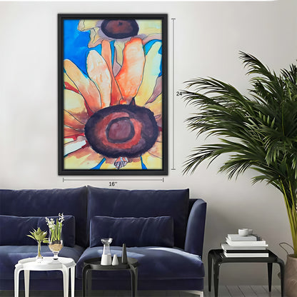 Neutral Abstract Framed Wall Art - Minimalist Line Art for Office or Studio Liberty Signs#SZ059
