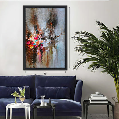 Neutral Abstract Framed Wall Art - Minimalist Line Art for Office or Studio Liberty Signs#SZ060