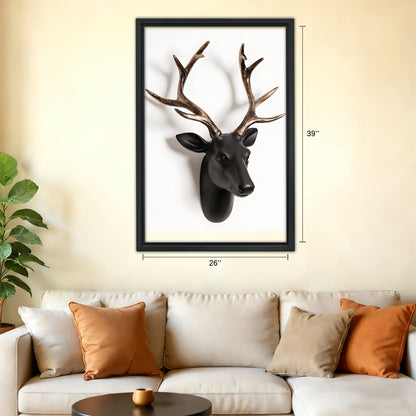 Neutral Abstract Framed Wall Art - Minimalist Line Art for Office or Studio Liberty Signs#SZ064