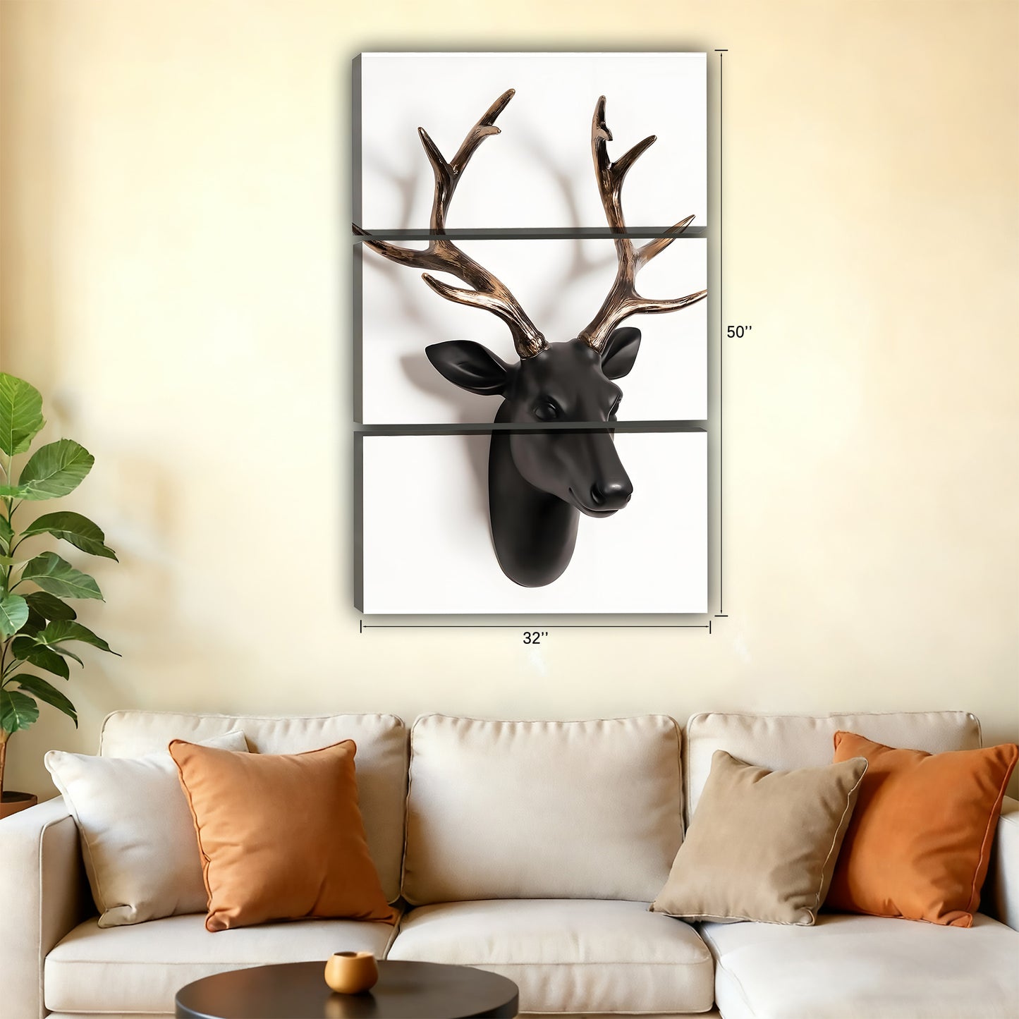Neutral Abstract Framed Wall Art - Minimalist Line Art for Office or Studio Liberty Signs#SZ064