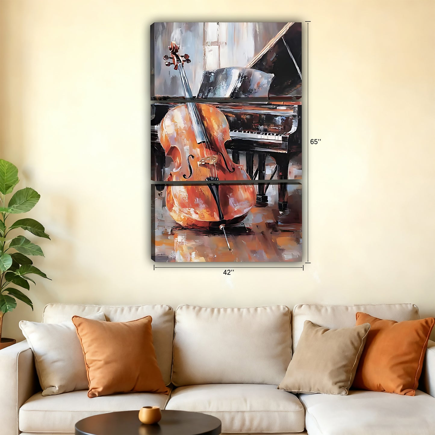 Neutral Abstract Framed Wall Art - Minimalist Line Art for Office or Studio Liberty Signs#SZ066