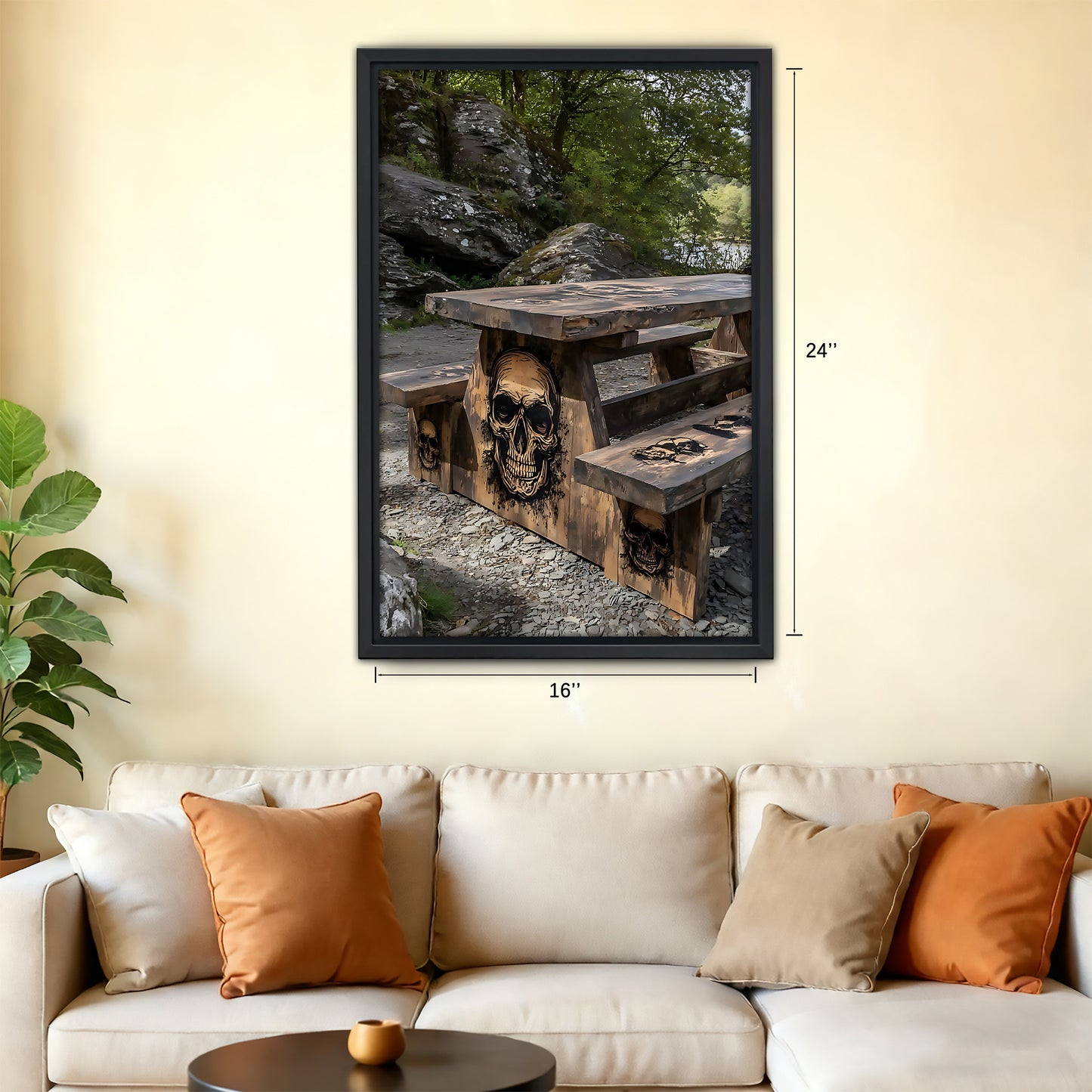 Neutral Abstract Framed Wall Art - Minimalist Line Art for Office or Studio Liberty Signs#SZ087