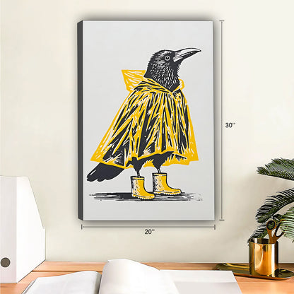 Funny Bird Art - Canvas Wall Art - Abstract Funny Living Room Decor| Liberty Signs #SZ114