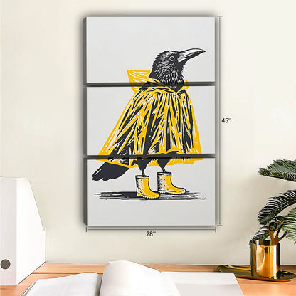 Funny Bird Art - Canvas Wall Art - Abstract Funny Living Room Decor| Liberty Signs #SZ114
