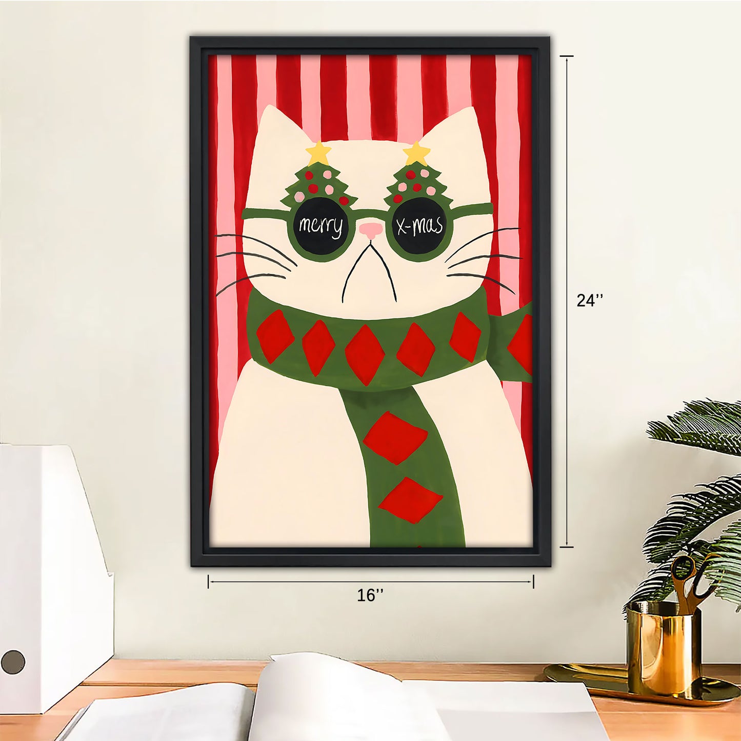 Christmas Wall Art – Festive Canvas Decor for Holiday Homes | Liberty Signs #SZ125