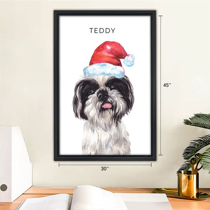 Funny Dog Art - Canvas Wall Art - Abstract Funny Living Room Decor| Liberty Signs #SZ131