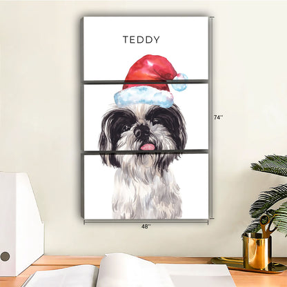 Funny Dog Art - Canvas Wall Art - Abstract Funny Living Room Decor| Liberty Signs #SZ131