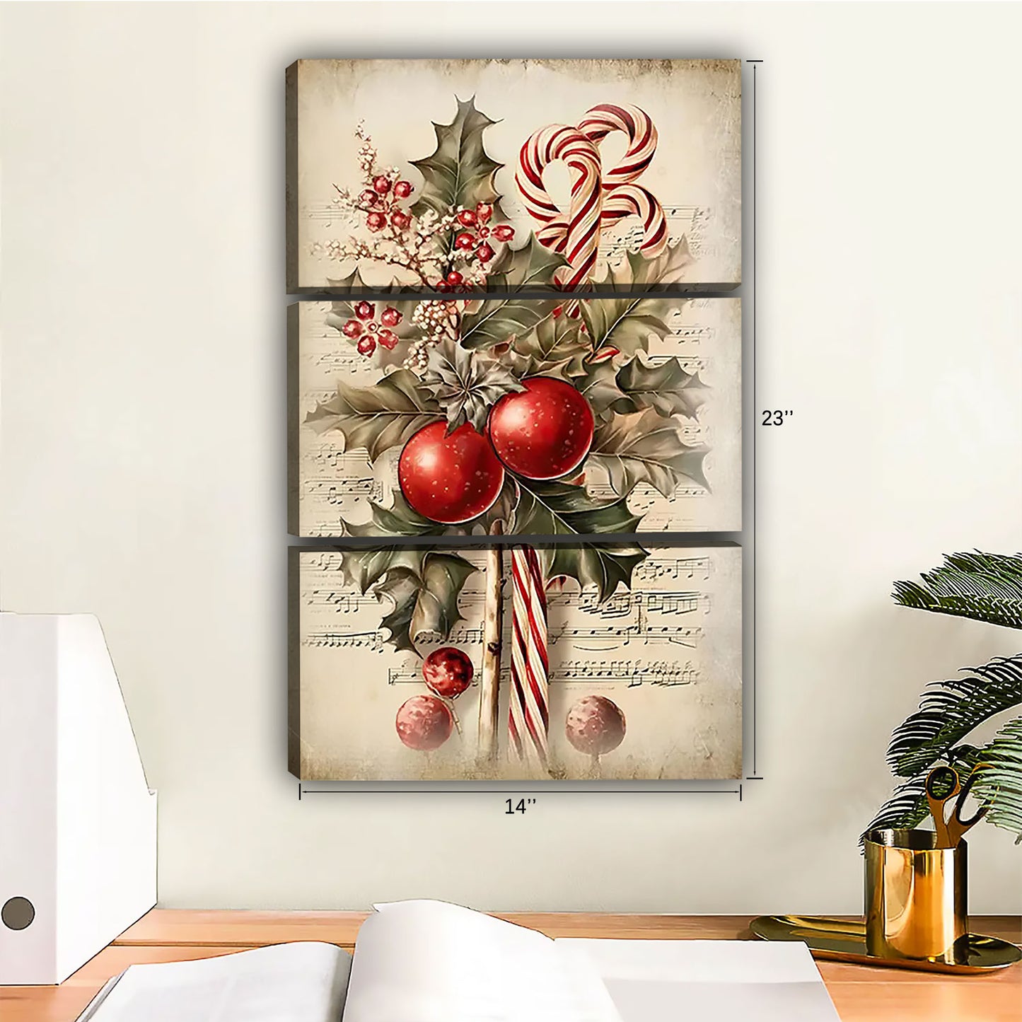 Christmas Wall Art – Festive Canvas Decor for Holiday Homes | Liberty Signs #SZ132