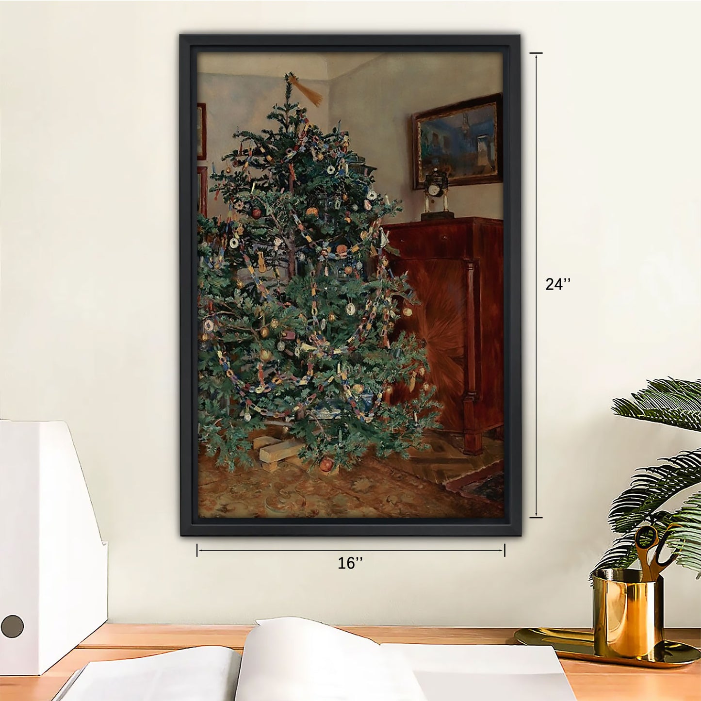 Christmas Wall Art – Festive Canvas Decor for Holiday Homes | Liberty Signs #SZ133