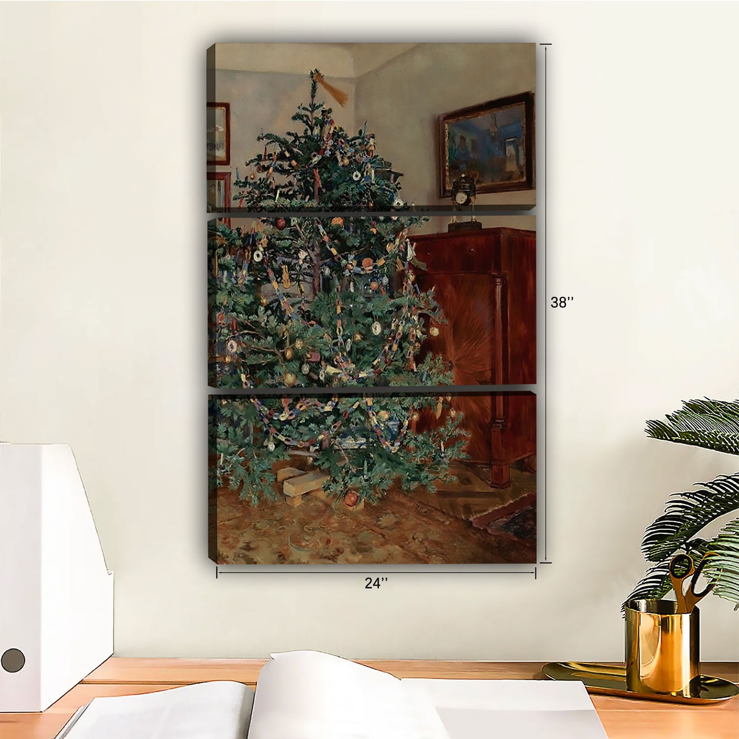 Christmas Wall Art – Festive Canvas Decor for Holiday Homes | Liberty Signs #SZ133