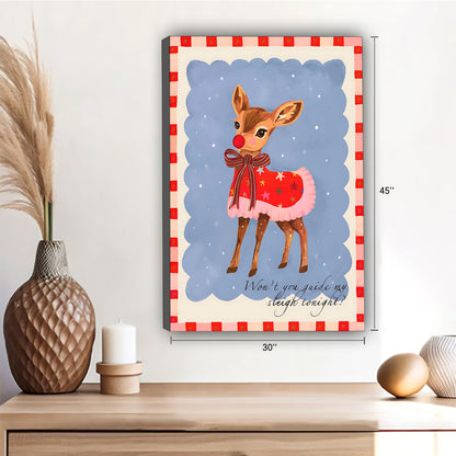 Funny Dog Art - Canvas Wall Art - Abstract Funny Living Room Decor| Liberty Signs #SZ135