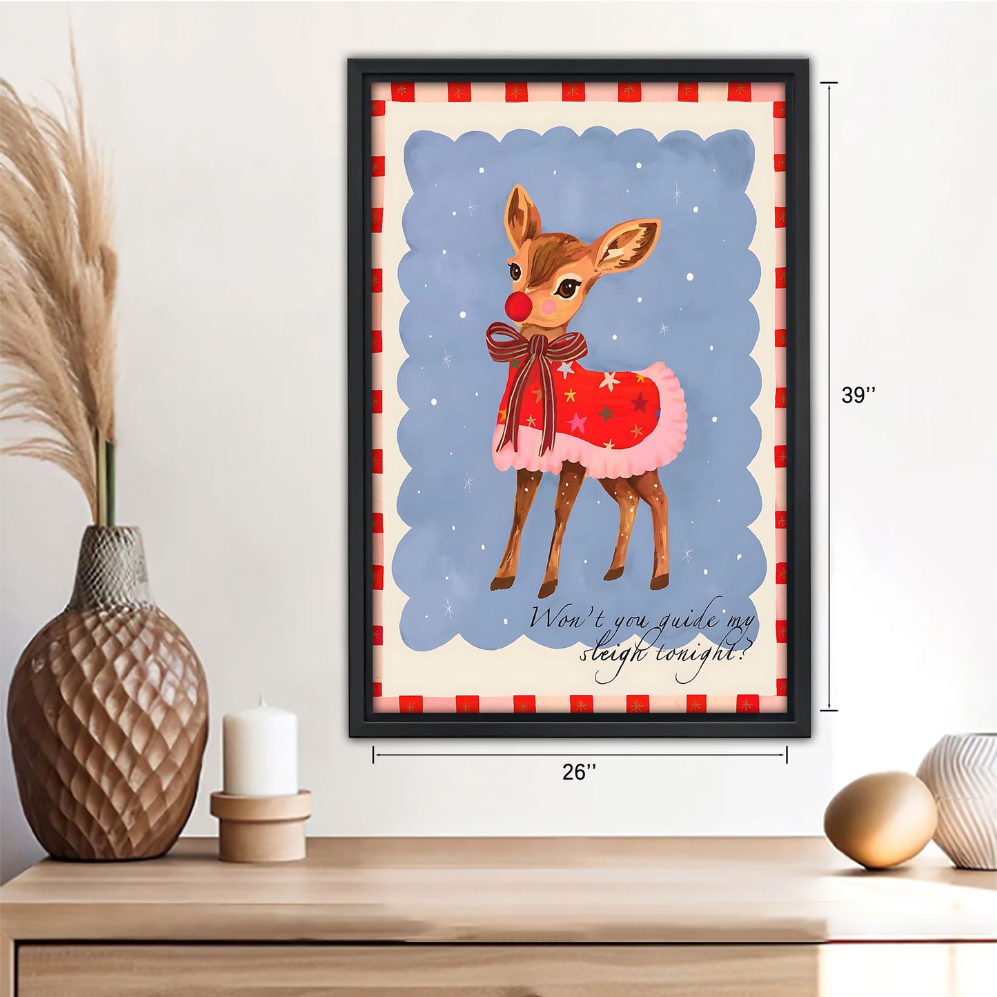 Funny Dog Art - Canvas Wall Art - Abstract Funny Living Room Decor| Liberty Signs #SZ135