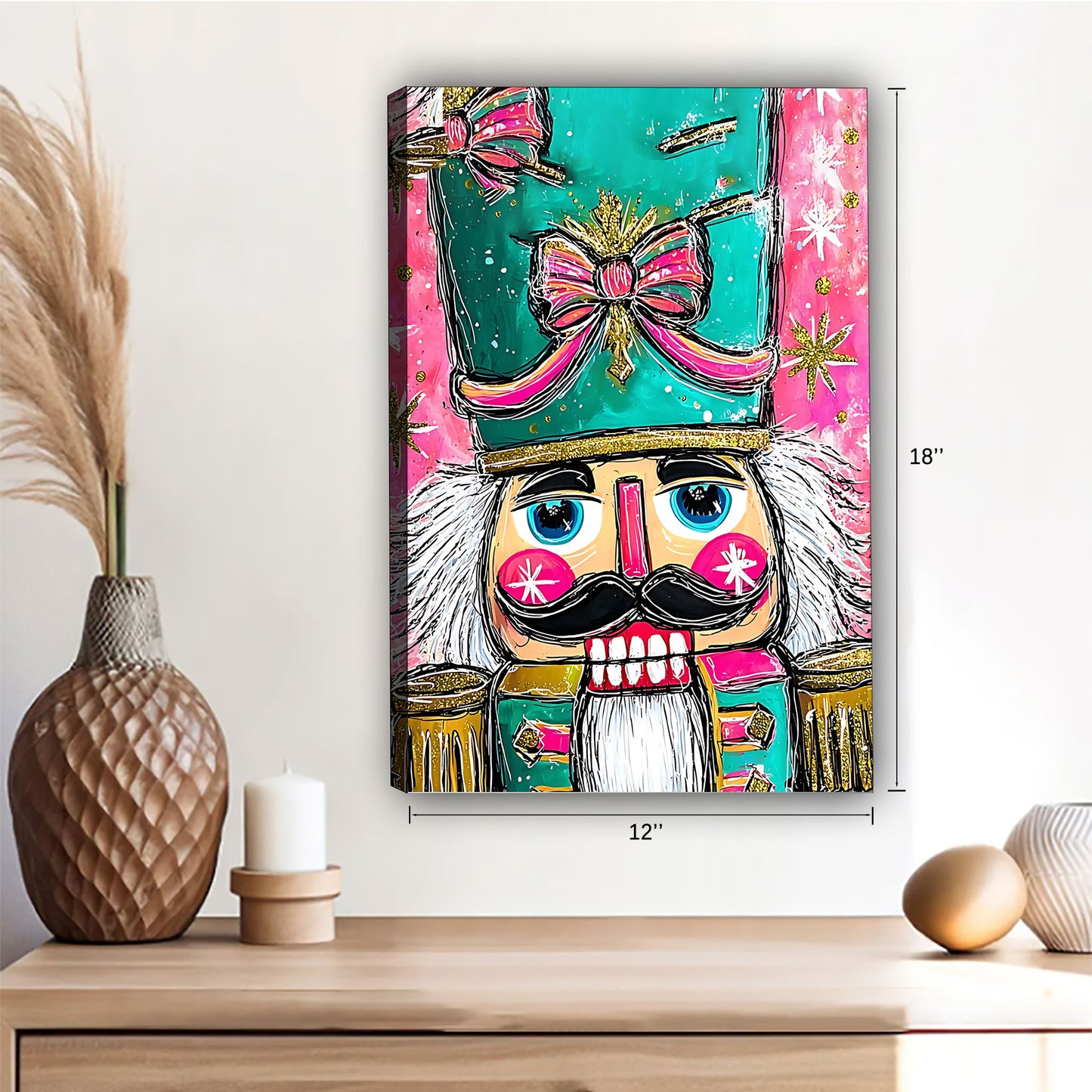 Christmas Wall Art – Festive Canvas Decor for Holiday Homes | Liberty Signs #SZ141