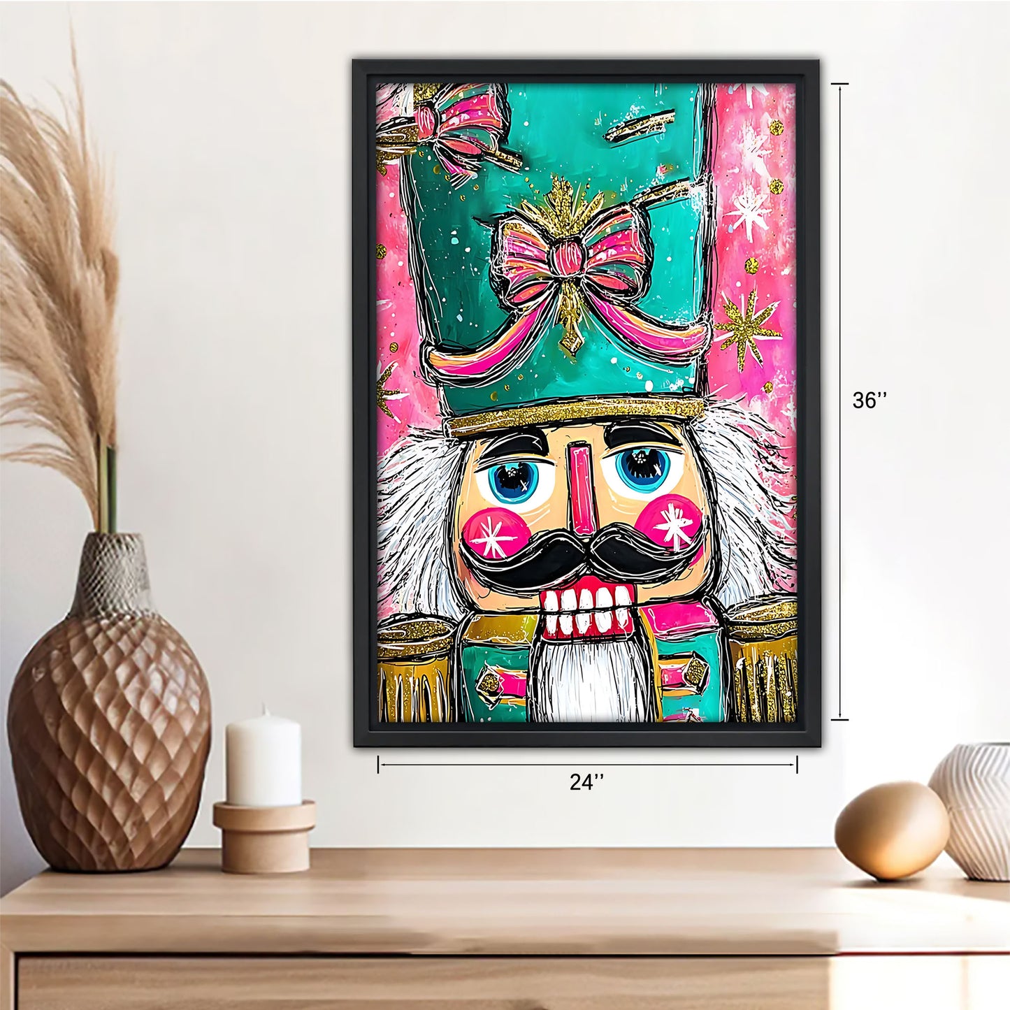 Christmas Wall Art – Festive Canvas Decor for Holiday Homes | Liberty Signs #SZ141