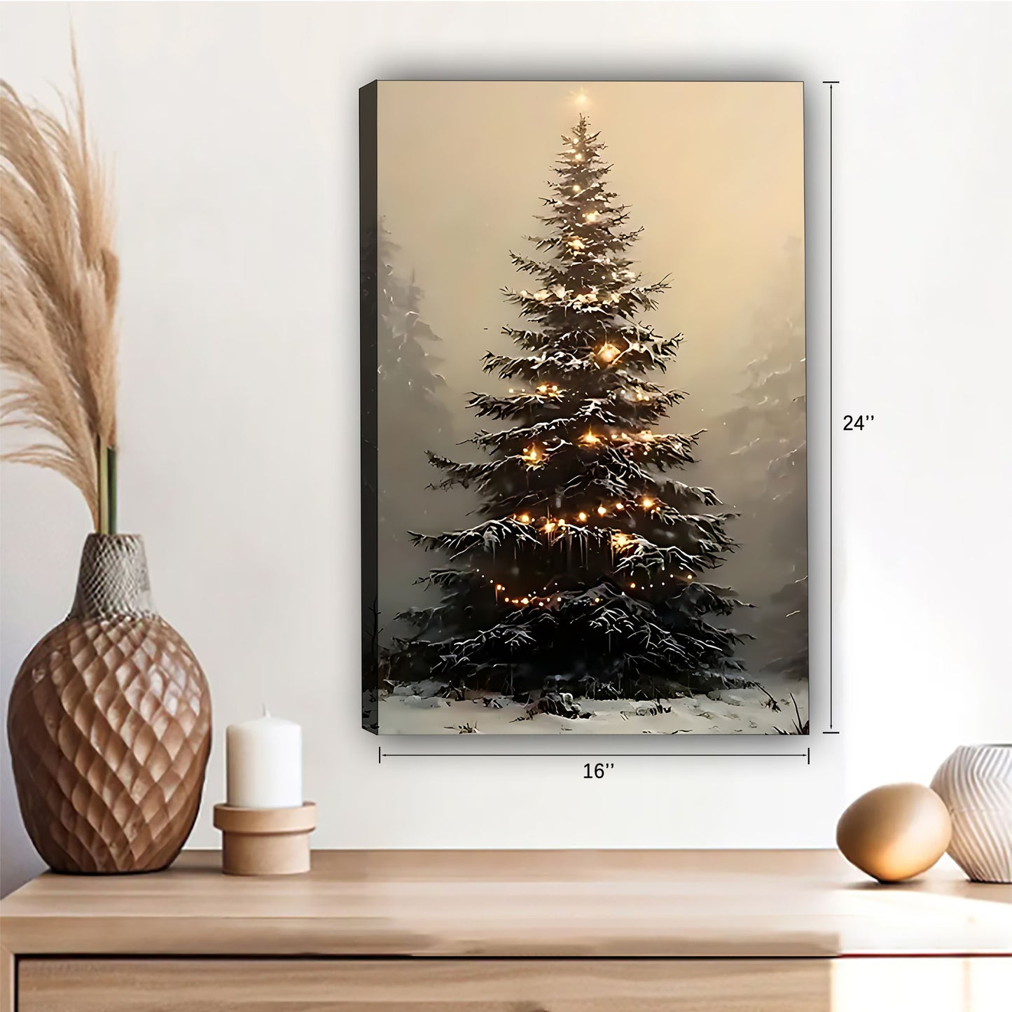 Christmas Wall Art – Festive Canvas Decor for Holiday Homes | Liberty Signs #SZ149