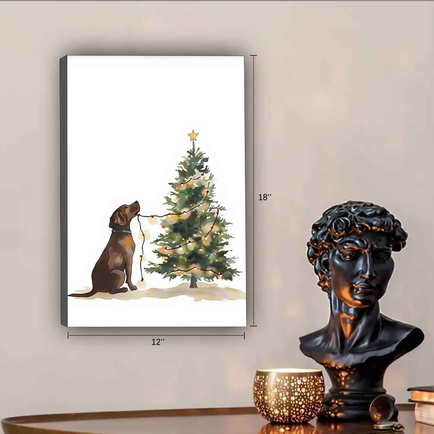 Christmas Wall Art – Festive Canvas Decor for Holiday Homes | Liberty Signs #SZ155