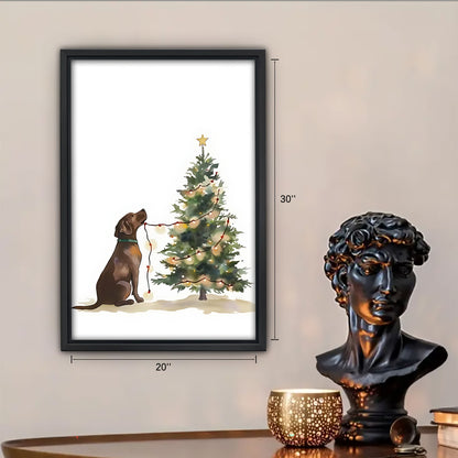 Christmas Wall Art – Festive Canvas Decor for Holiday Homes | Liberty Signs #SZ155