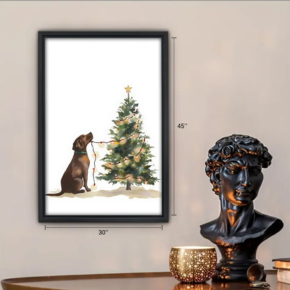 Christmas Wall Art – Festive Canvas Decor for Holiday Homes | Liberty Signs #SZ155