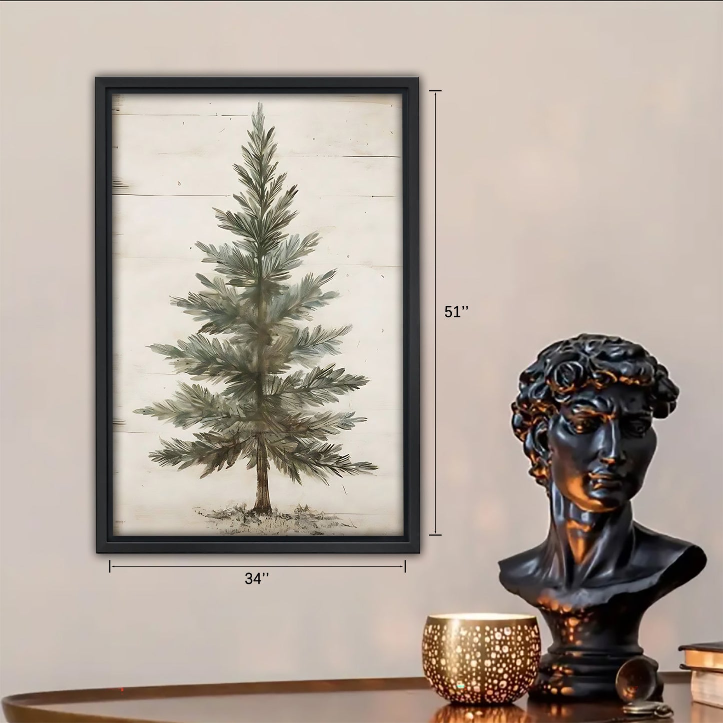 Christmas Wall Art – Festive Canvas Decor for Holiday Homes | Liberty Signs #SZ173