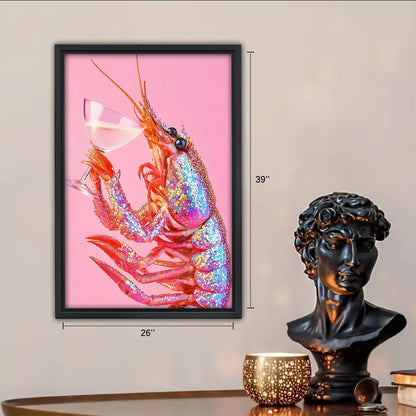 Funny Cat Art - Canvas Wall Art - Abstract Funny Living Room Decor| Liberty Signs #SZ174