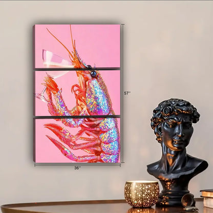 Funny Cat Art - Canvas Wall Art - Abstract Funny Living Room Decor| Liberty Signs #SZ174