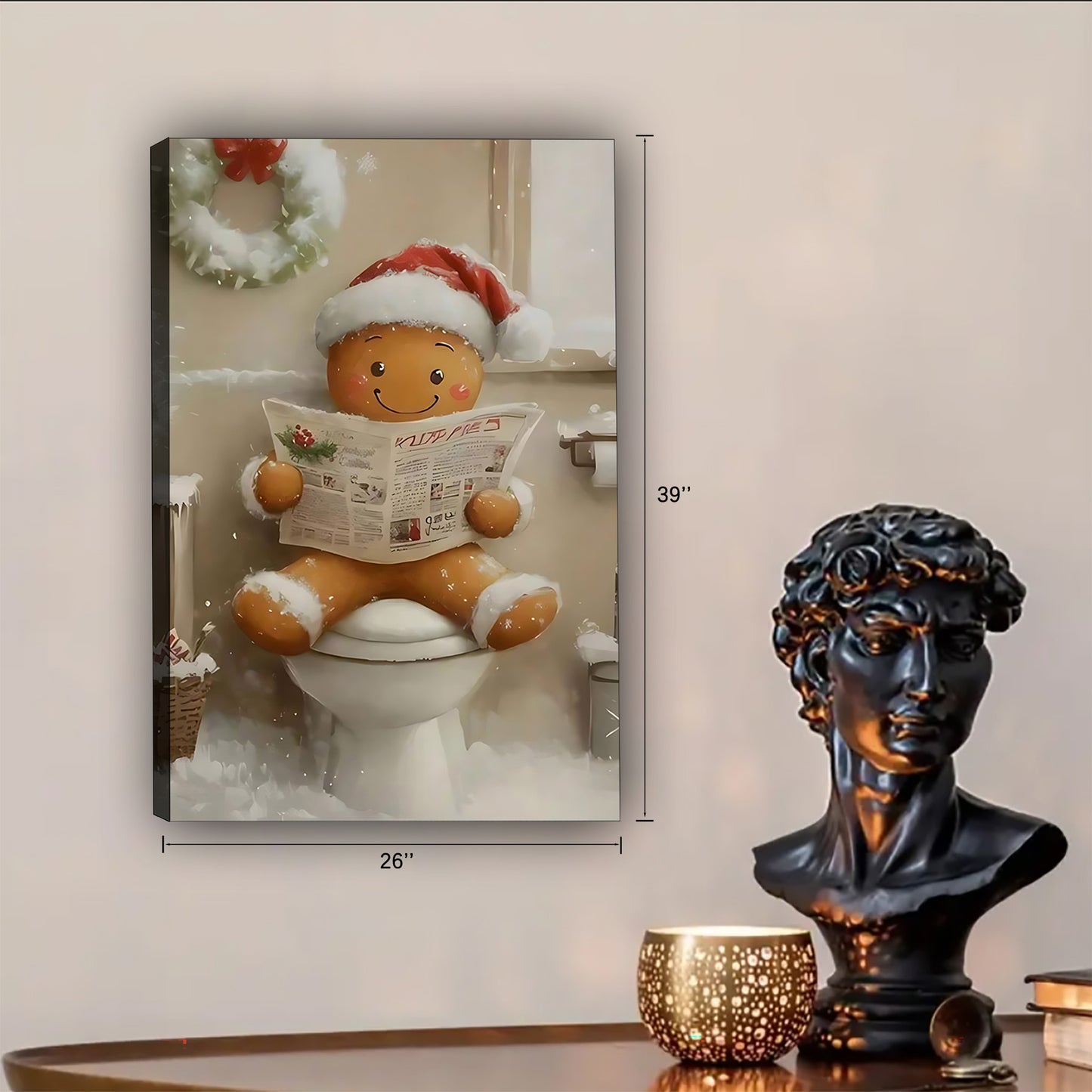 Christmas Wall Art – Festive Canvas Decor for Holiday Homes | Liberty Signs #SZ175