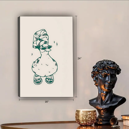 Neutral Abstract Framed Wall Art – Minimalist Line Art for Office or Studio | Liberty Signs#SZ177