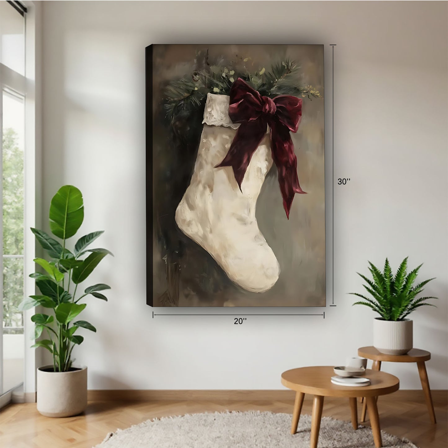 Christmas Wall Art – Festive Canvas Decor for Holiday Homes | Liberty Signs #SZ189