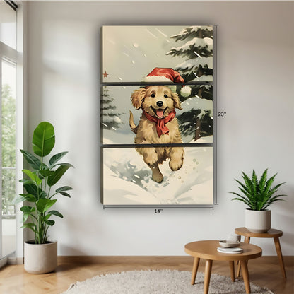 Funny Dog Art - Canvas Wall Art - Abstract Funny Living Room Decor| Liberty Signs #SZ192