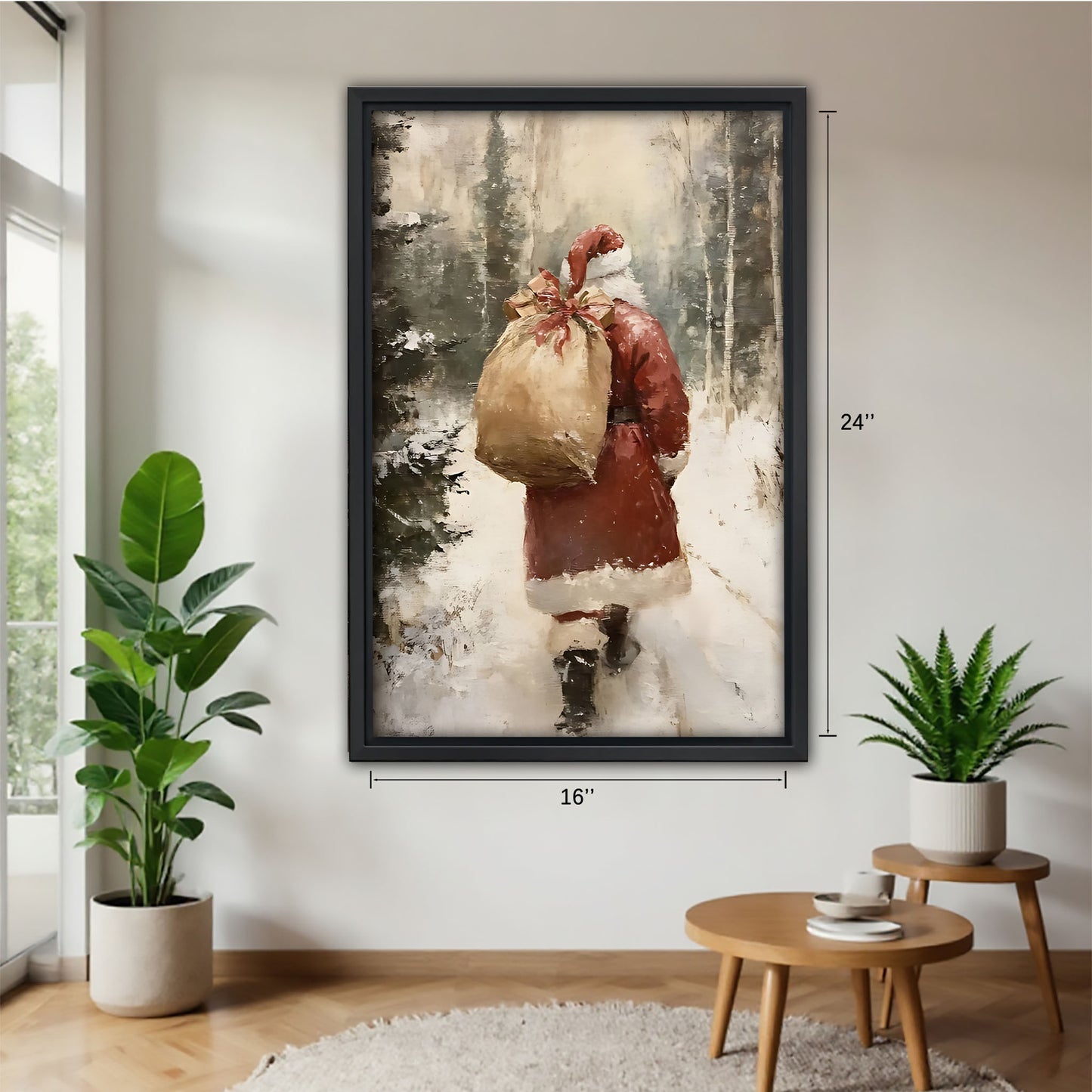 Christmas Wall Art – Festive Canvas Decor for Holiday Homes | Liberty Signs #SZ195