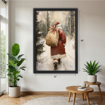 Christmas Wall Art – Festive Canvas Decor for Holiday Homes | Liberty Signs #SZ195