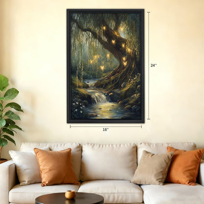 Neutral Abstract Framed Wall Art – Minimalist Line Art for Office or Studio | Liberty Signs #SZ201