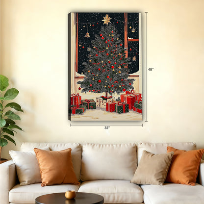Christmas Wall Art – Festive Canvas Decor for Holiday Homes | Liberty Signs #SZ204
