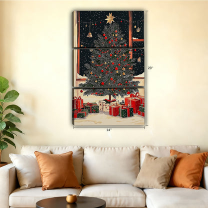 Christmas Wall Art – Festive Canvas Decor for Holiday Homes | Liberty Signs #SZ204