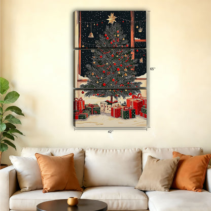 Christmas Wall Art – Festive Canvas Decor for Holiday Homes | Liberty Signs #SZ204