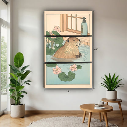 Neutral Abstract Framed Wall Art – Minimalist Line Art for Office or Studio | Liberty Signs #SZ211