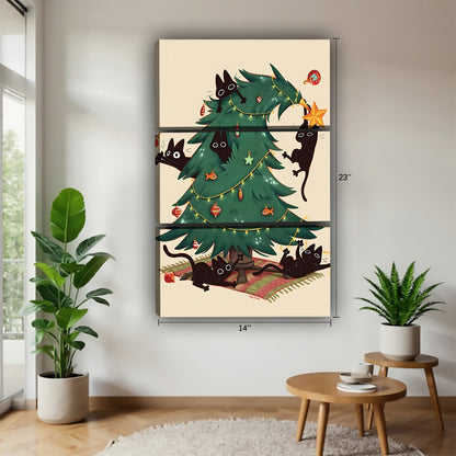 Christmas Wall Art – Festive Canvas Decor for Holiday Homes | Liberty Signs #SZ213