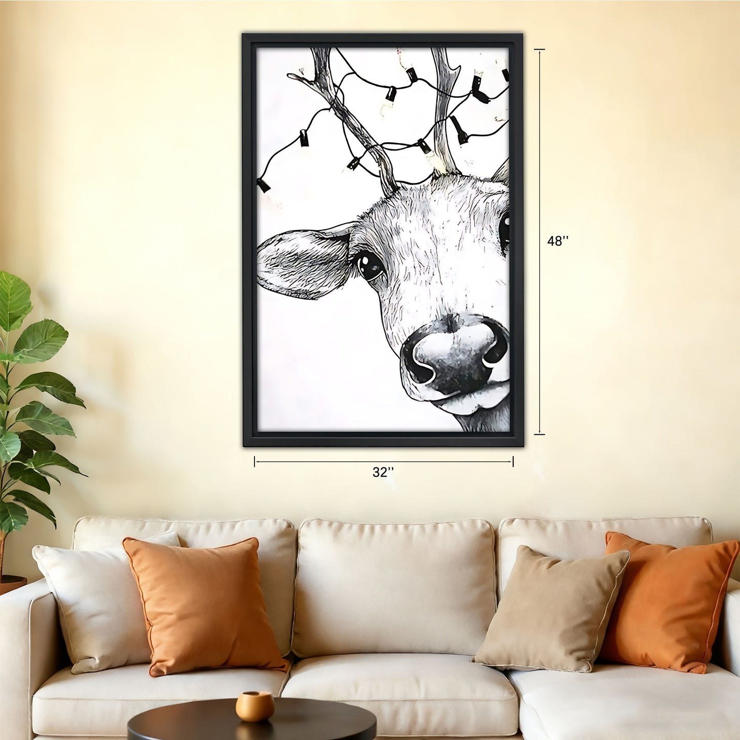 Christmas Wall Art – Festive Canvas Decor for Holiday Homes | Liberty Signs #SZ215