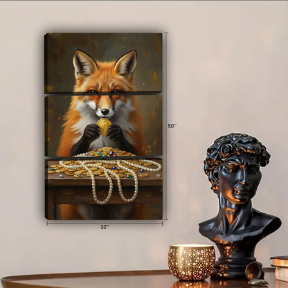 Funny Cat Art - Canvas Wall Art - Abstract Funny Living Room Decor| Liberty Signs #SZ223