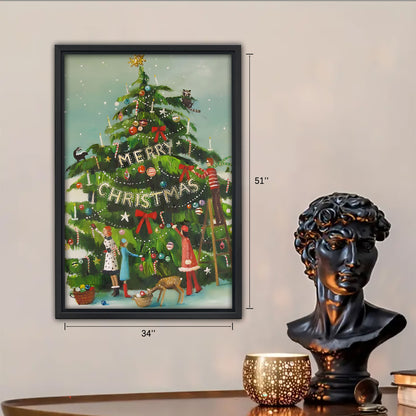 Christmas Wall Art – Festive Canvas Decor for Holiday Homes | Liberty Signs #SZ225