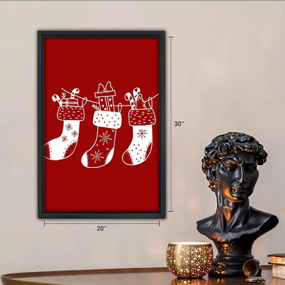 Christmas Wall Art – Festive Canvas Decor for Holiday Homes | Liberty Signs #SZ226