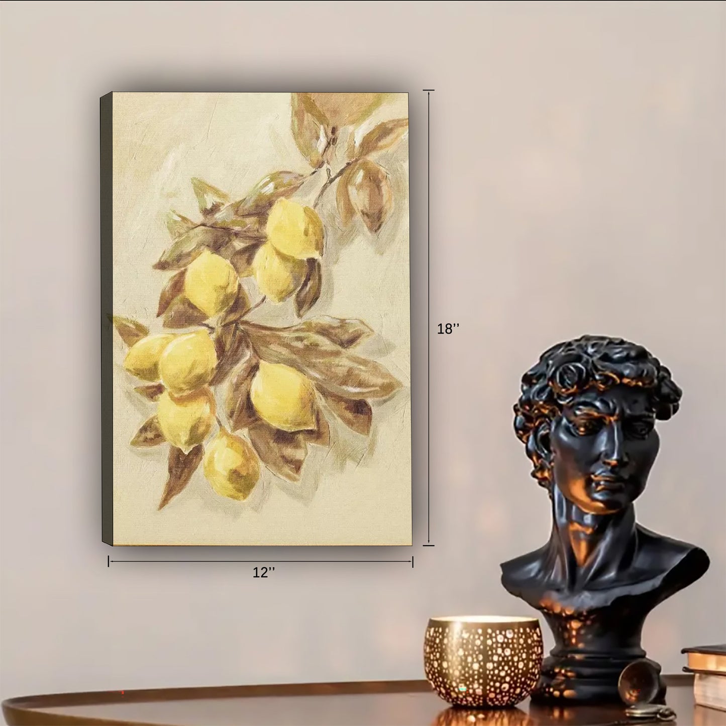 Neutral Abstract Framed Wall Art – Minimalist Line Art for Office or Studio | Liberty Signs #SZ229