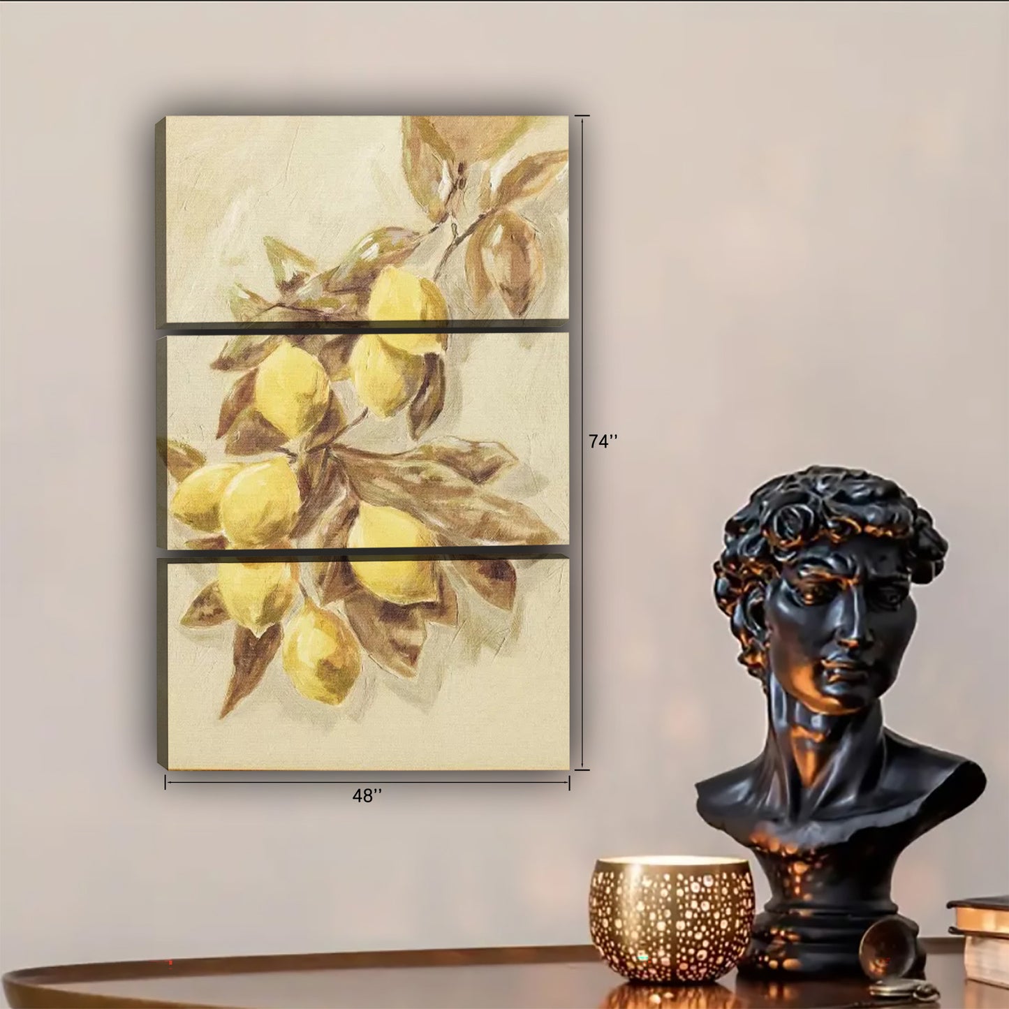 Neutral Abstract Framed Wall Art – Minimalist Line Art for Office or Studio | Liberty Signs #SZ229